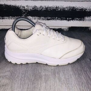 Brooks Addiction Walker WLK Womens 7 2E Running Shoes White Athletic Sneakers